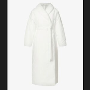Skims Duvet Tie Belt Cotton Robe